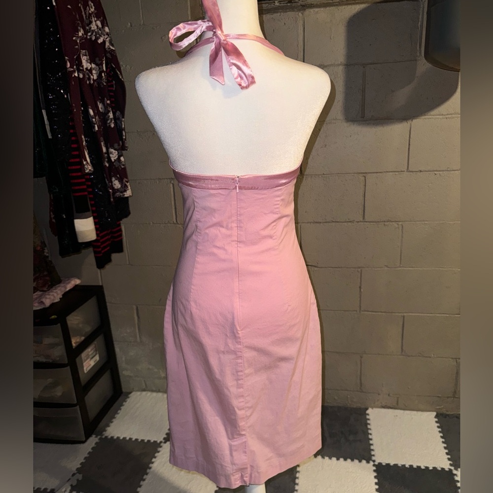 Express Pink Ribbon Mini Dress - Picture 3 of 4
